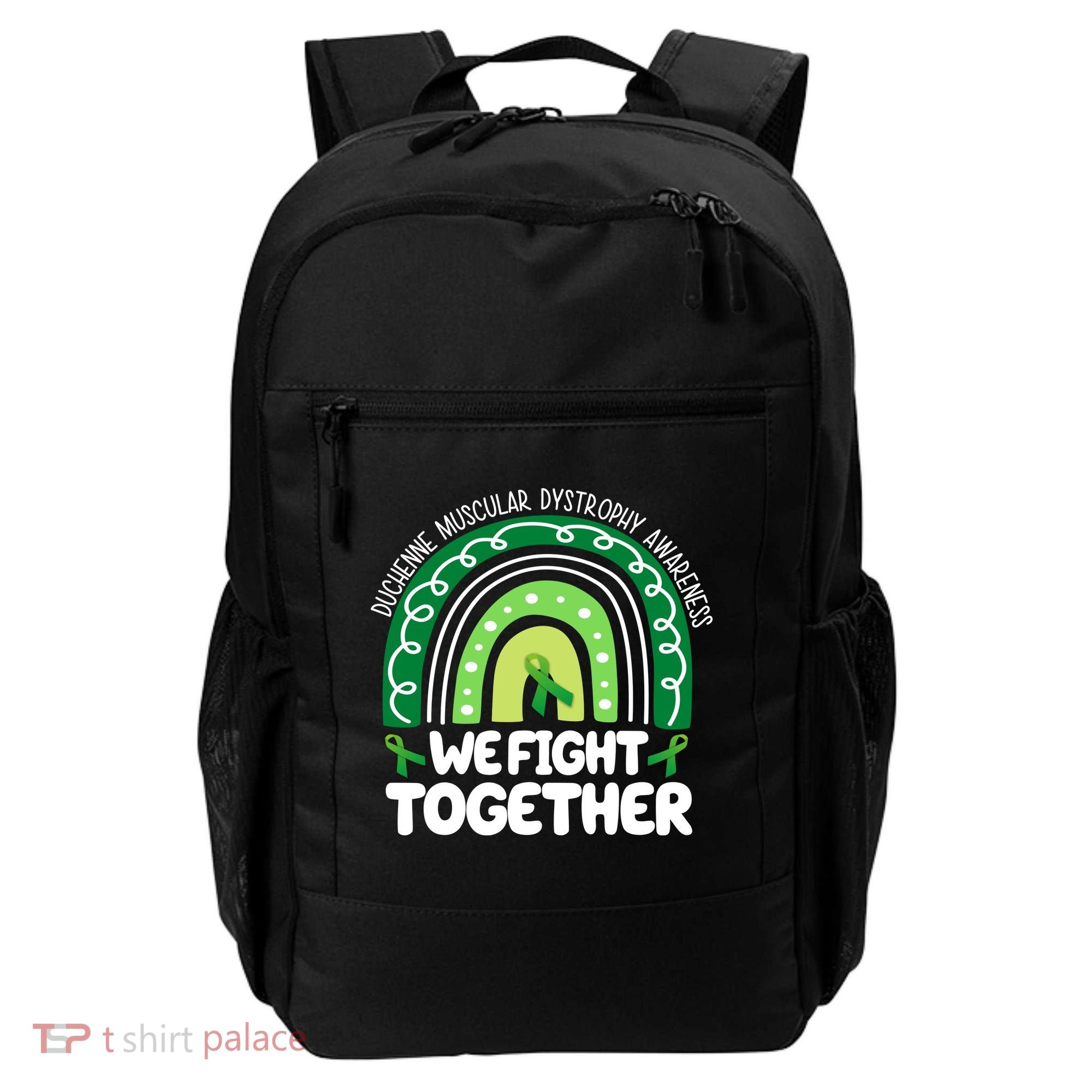 Duchenne Muscular Dystrophy Awareness We Fight Together Backpack