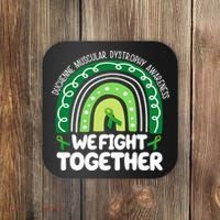 Duchenne Muscular Dystrophy Awareness We Fight Together Coaster thumb 0