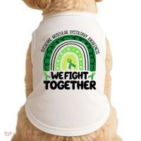 Duchenne Muscular Dystrophy Awareness We Fight Together Doggie Tank thumb 0