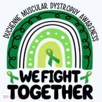 Duchenne Muscular Dystrophy Awareness We Fight Together Hoodie thumb 2