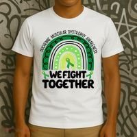 Duchenne Muscular Dystrophy Awareness We Fight Together T-Shirt thumb 3