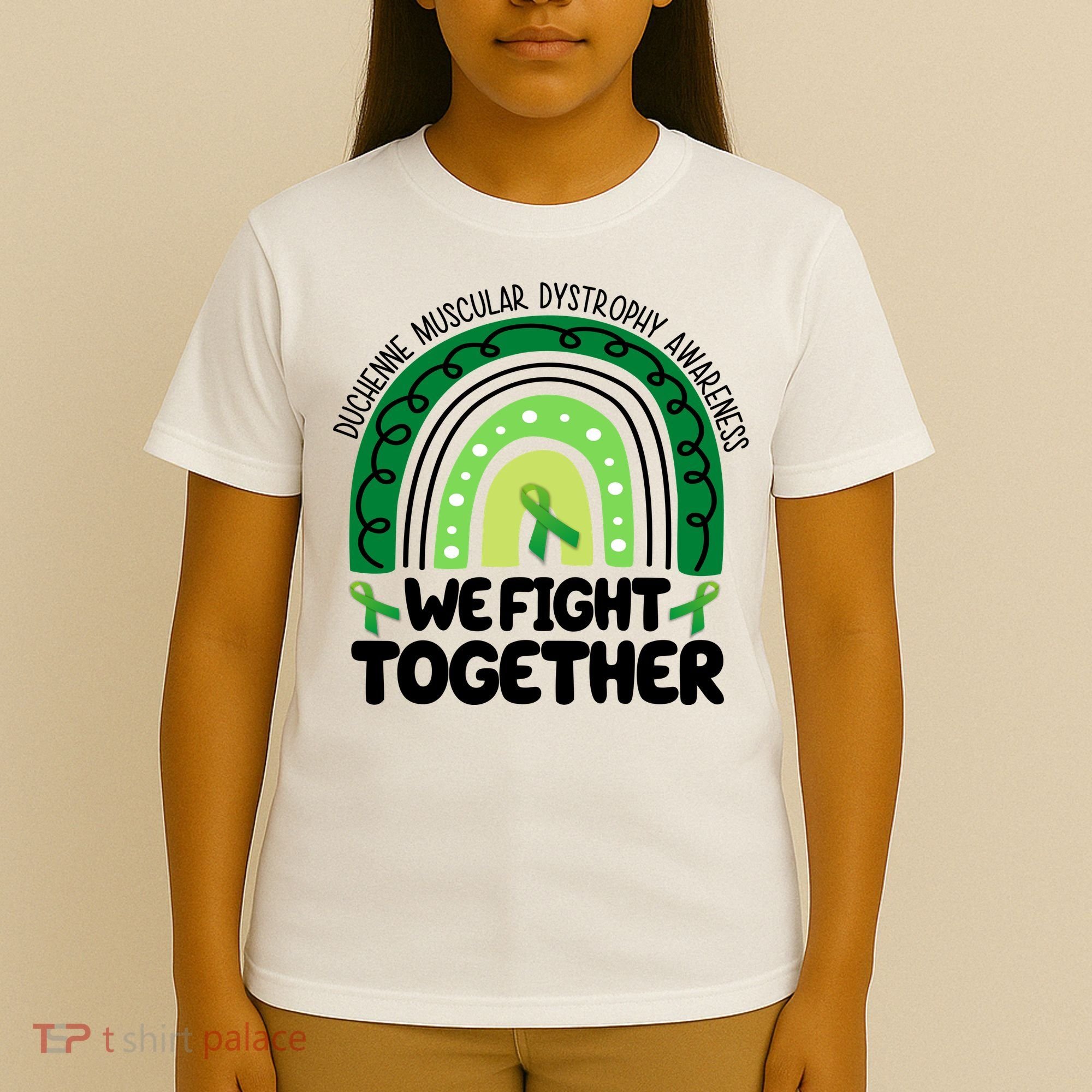 Duchenne Muscular Dystrophy Awareness We Fight Together T-Shirt