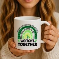 Duchenne Muscular Dystrophy Awareness We Fight Together Coffee Mug thumb 3