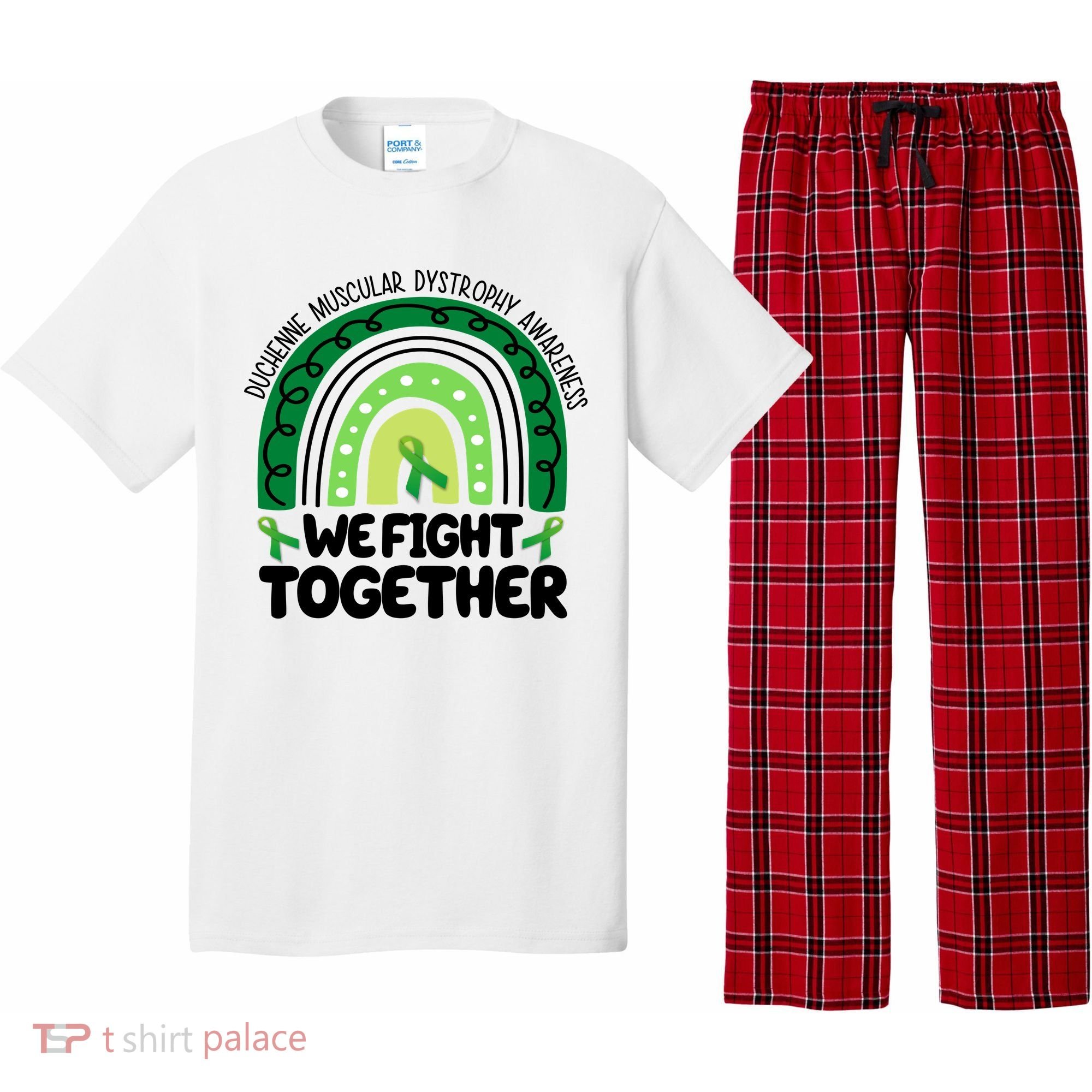 Duchenne Muscular Dystrophy Awareness We Fight Together Pajama Set