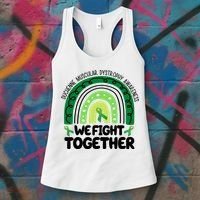 Duchenne Muscular Dystrophy Awareness We Fight Together Women's Tank Top thumb 3