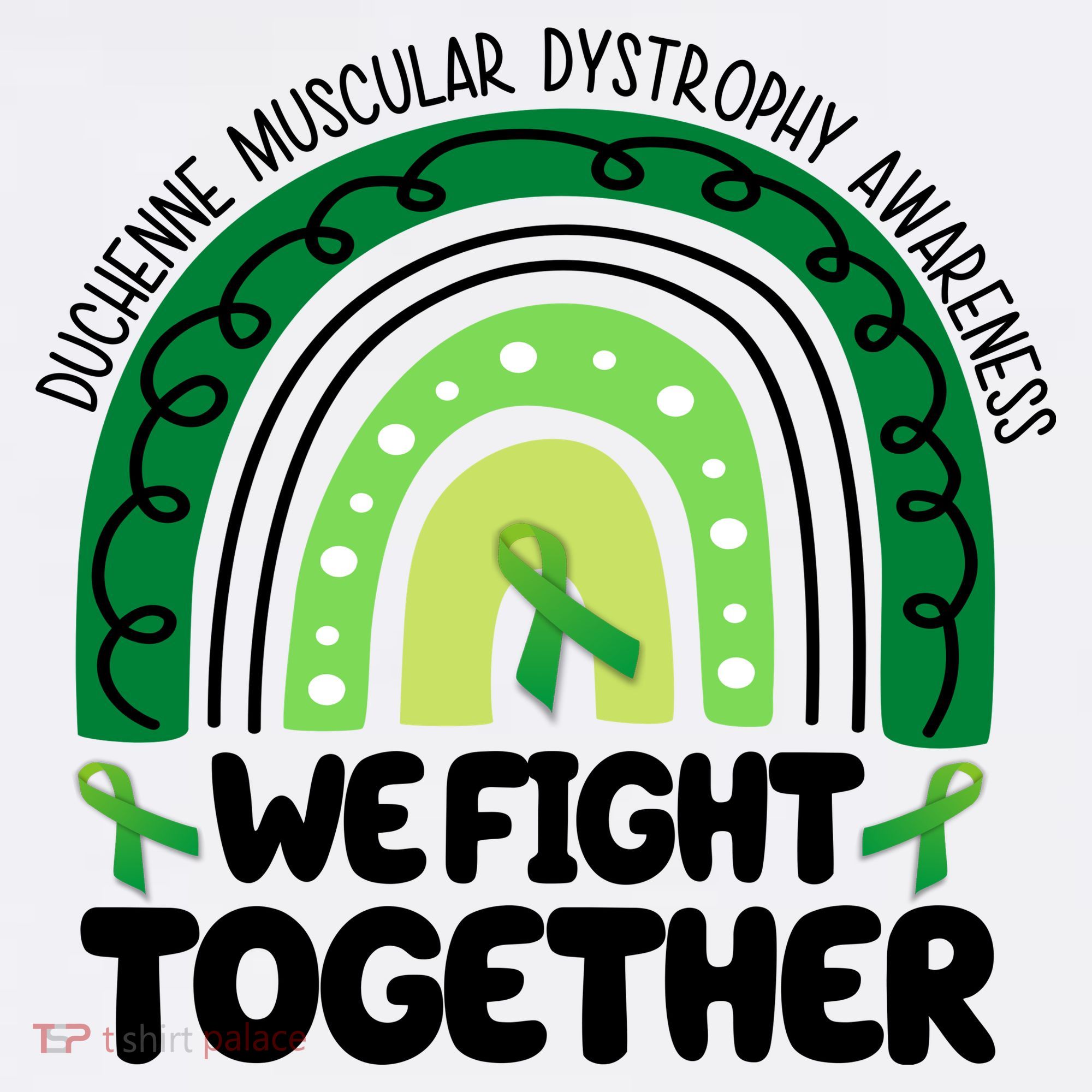 Duchenne Muscular Dystrophy Awareness We Fight Together Women's Tank Top