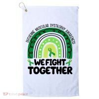 Duchenne Muscular Dystrophy Awareness We Fight Together Golf Towel thumb 0