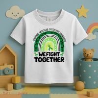 Duchenne Muscular Dystrophy Awareness We Fight Together Toddler T-Shirt thumb 3