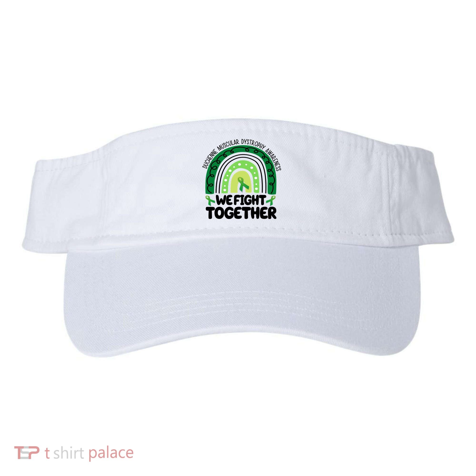 Duchenne Muscular Dystrophy Awareness We Fight Together Visor
