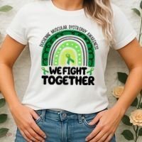 Duchenne Muscular Dystrophy Awareness We Fight Together Women's T-Shirt thumb 2