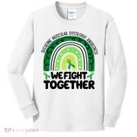 Duchenne Muscular Dystrophy Awareness We Fight Together Kids Long Sleeve Shirt thumb 0