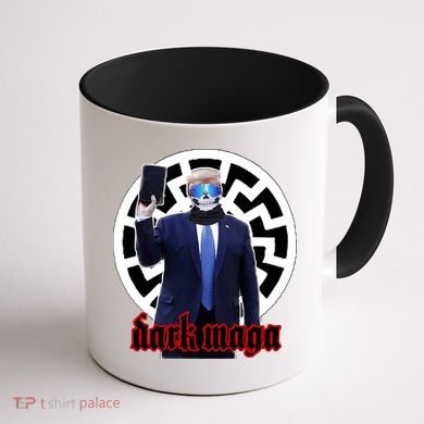 Dark Maga Donald Trump 2024 Coffee Mug back