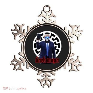 Dark Maga Donald Trump 2024 Ornament