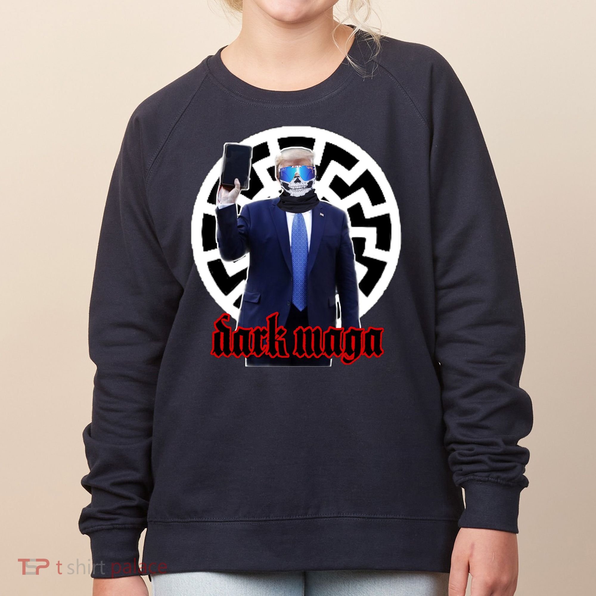 Dark Maga Donald Trump 2024 Women's Sweatshirt