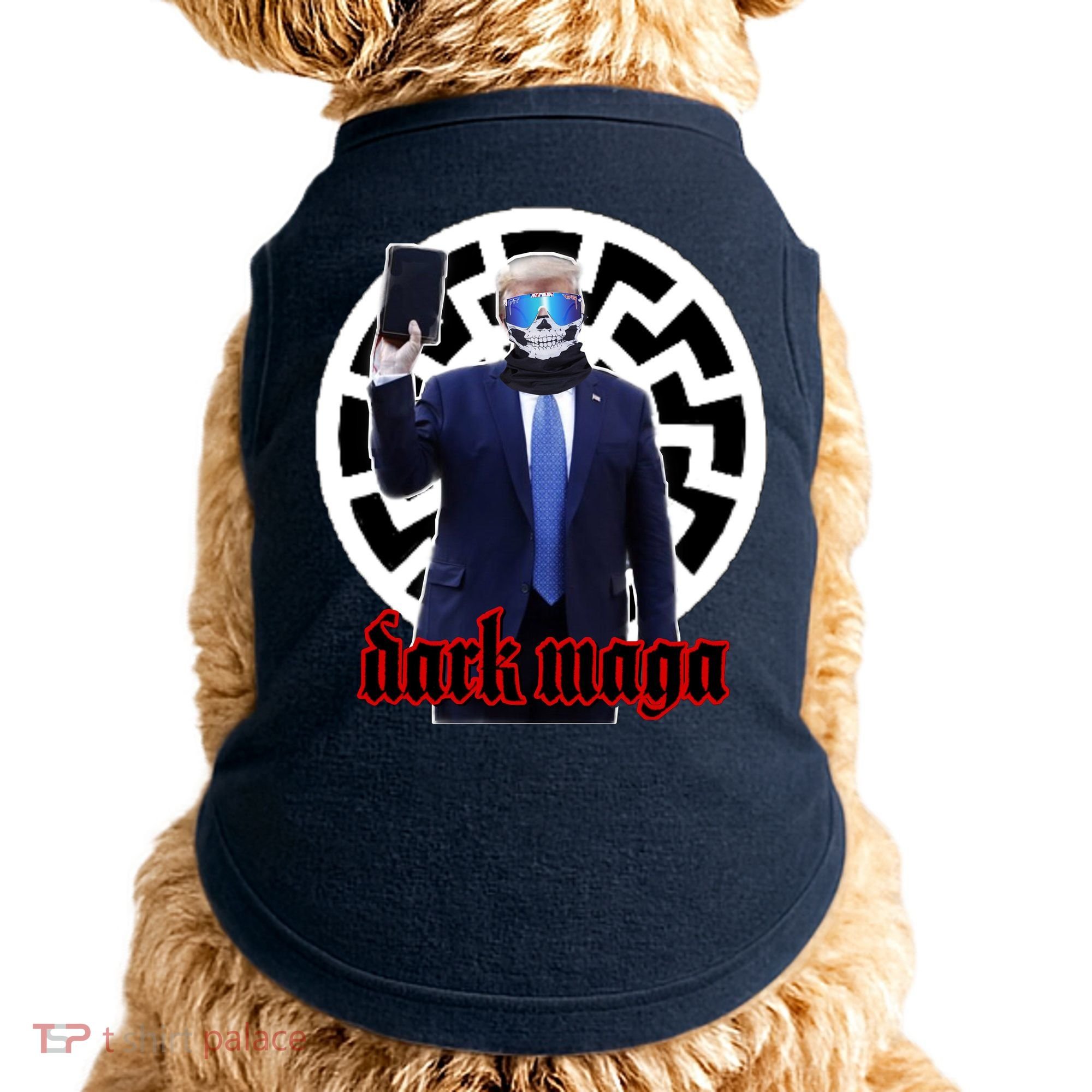 Dark Maga Donald Trump 2024 Doggie Tank