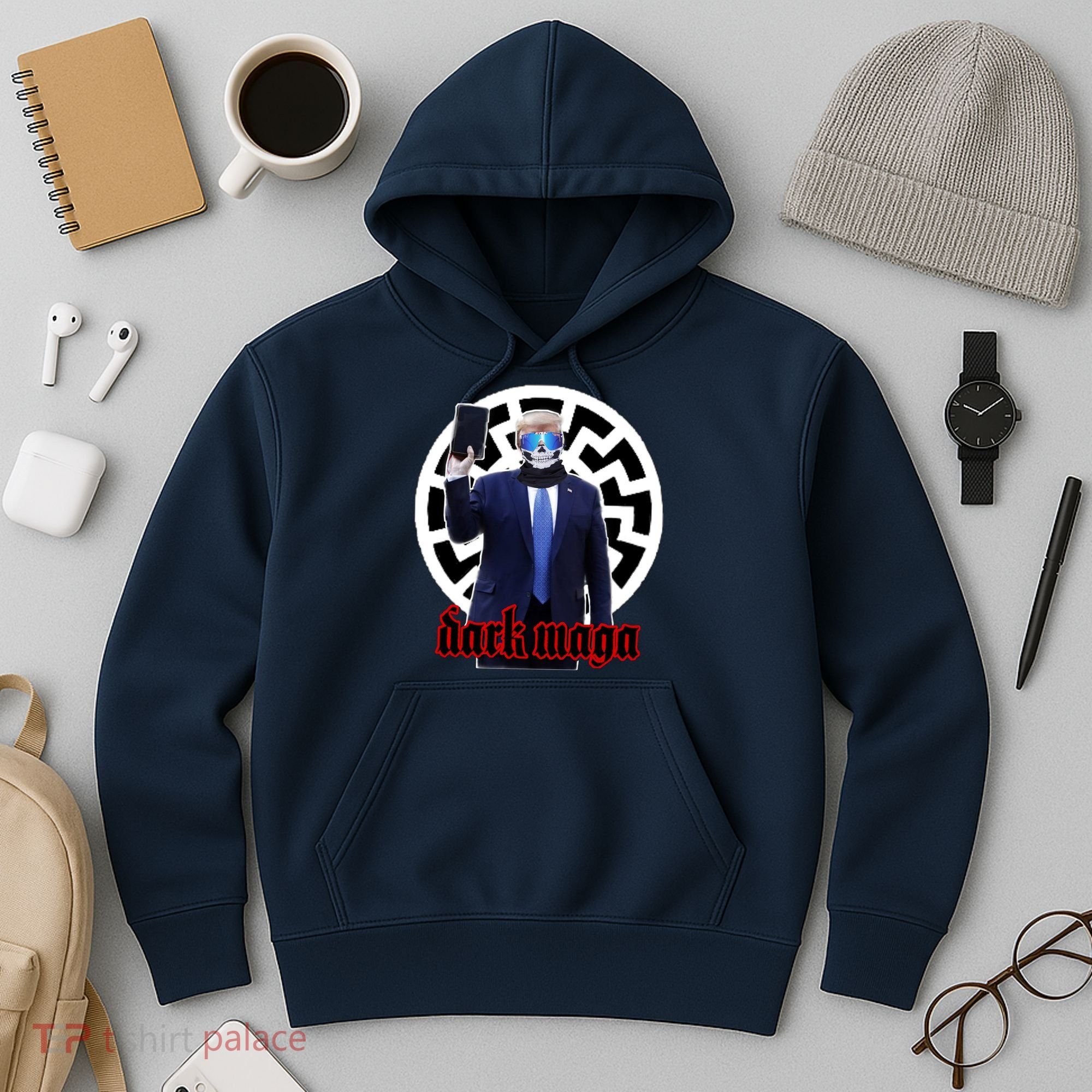 Dark Maga Donald Trump 2024 Hoodie