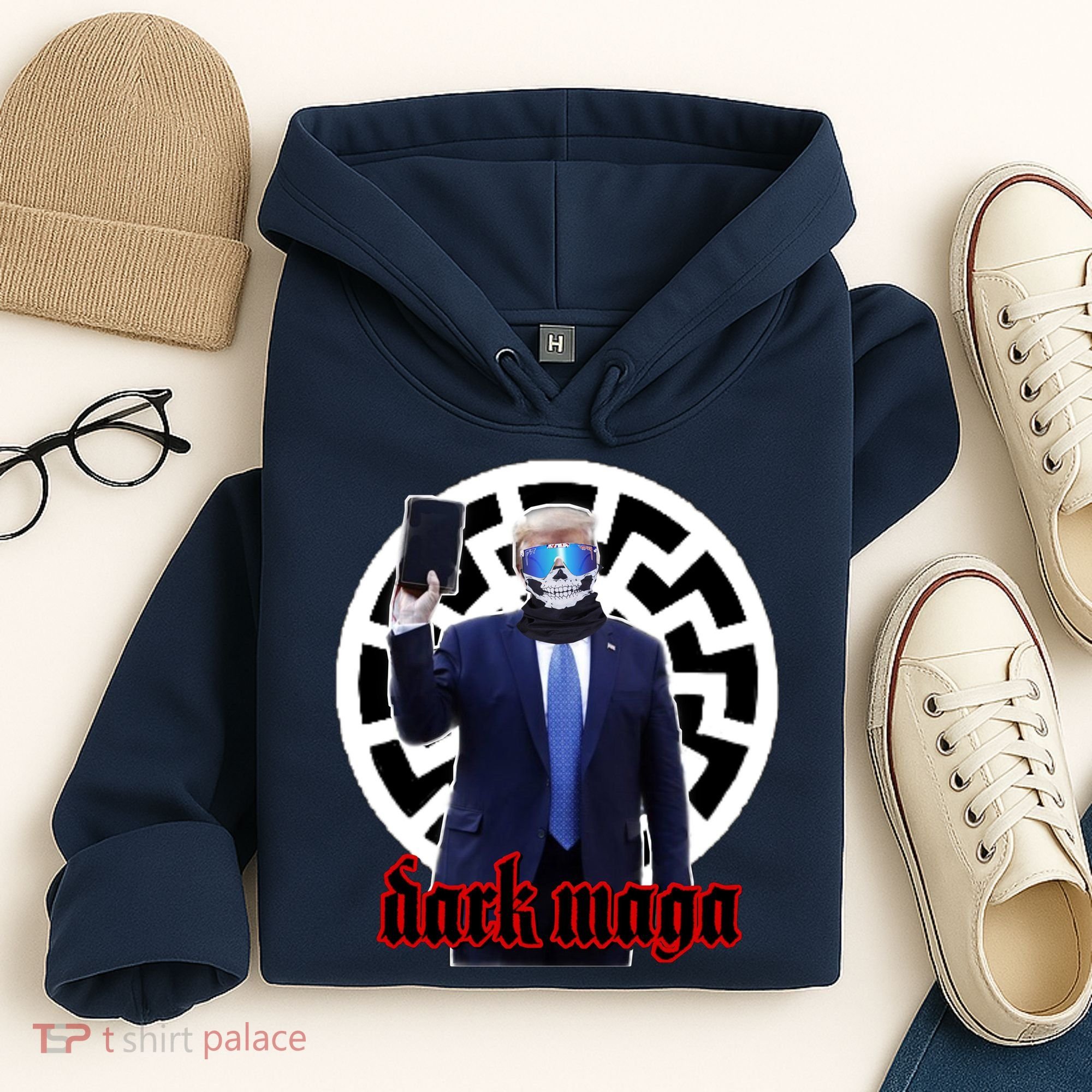Dark Maga Donald Trump 2024 Hoodie