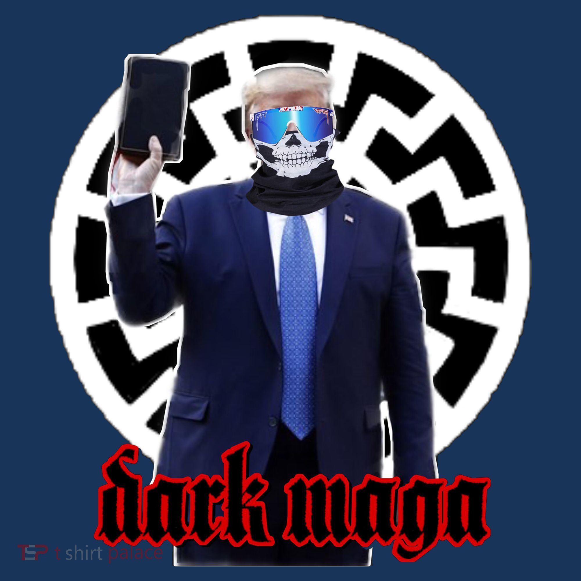 Dark Maga Donald Trump 2024 Women's Tank Top
