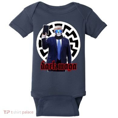 Dark Maga Donald Trump 2024 Baby Bodysuit