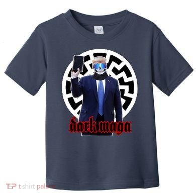 Dark Maga Donald Trump 2024 Toddler T-Shirt