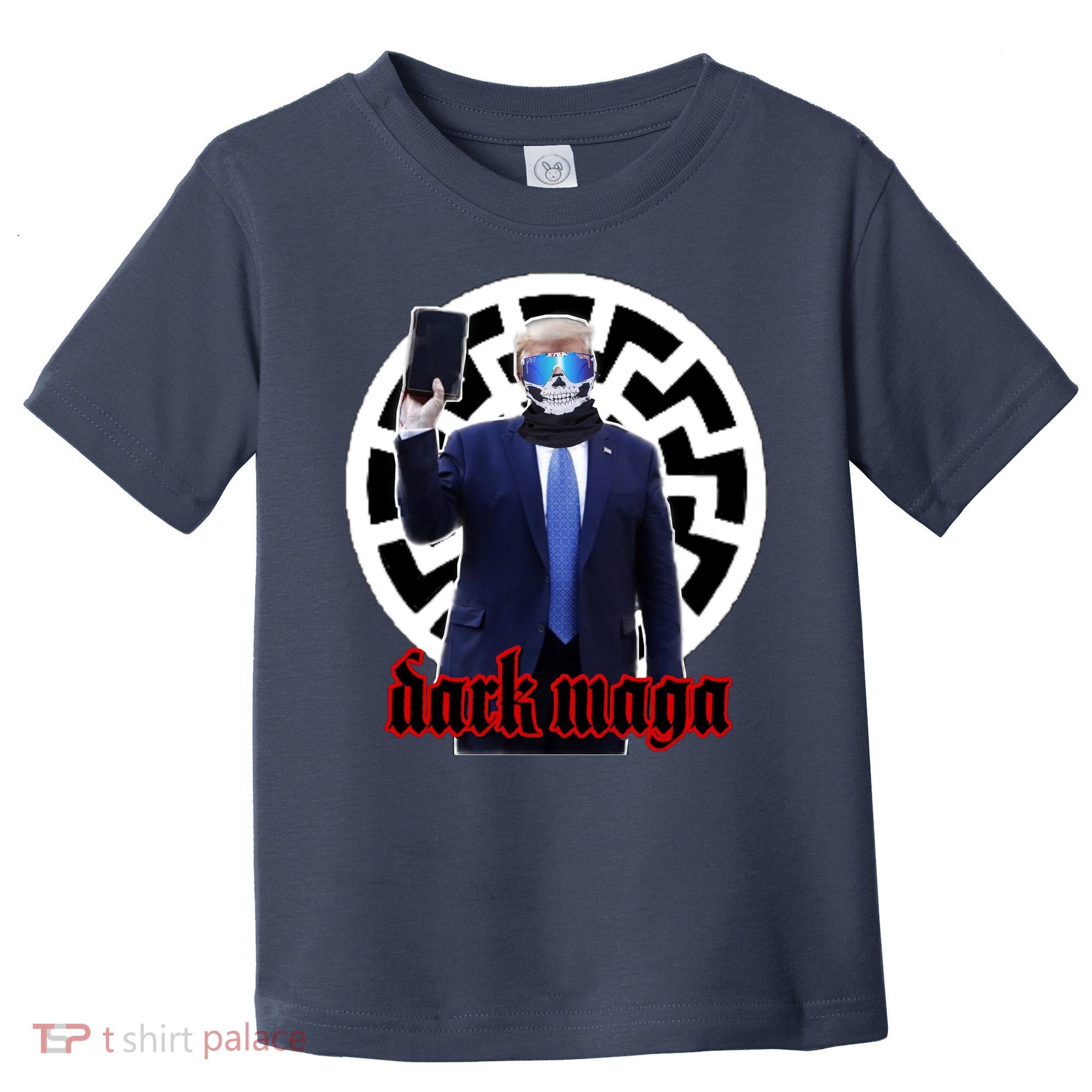 Dark Maga Donald Trump 2024 Toddler T-Shirt