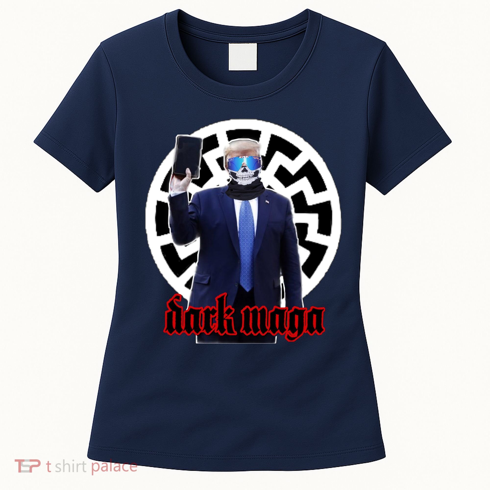 Dark Maga Donald Trump 2024 Women's T-Shirt