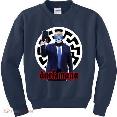Dark Maga Donald Trump 2024 Kids Sweatshirt