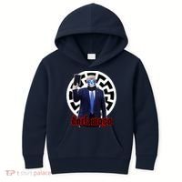 Dark Maga Donald Trump 2024 Kids Hoodie thumb 0