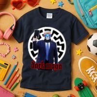 Dark Maga Donald Trump 2024 Kids T-Shirt thumb 3