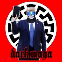 Dark Maga Donald Trump 2024 Santa Hat thumb 1