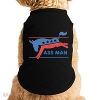 Democrat Merchandise Democratic Donkey Assman Ass Man Doggie Tank thumb 0