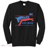 Democrat Merchandise Democratic Donkey Assman Ass Man Sweatshirt thumb 0