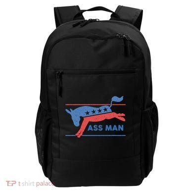Democrat Merchandise Democratic Donkey Assman Ass Man Backpack