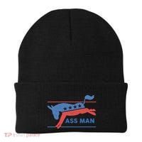 Democrat Merchandise Democratic Donkey Assman Ass Man Beanie thumb 0
