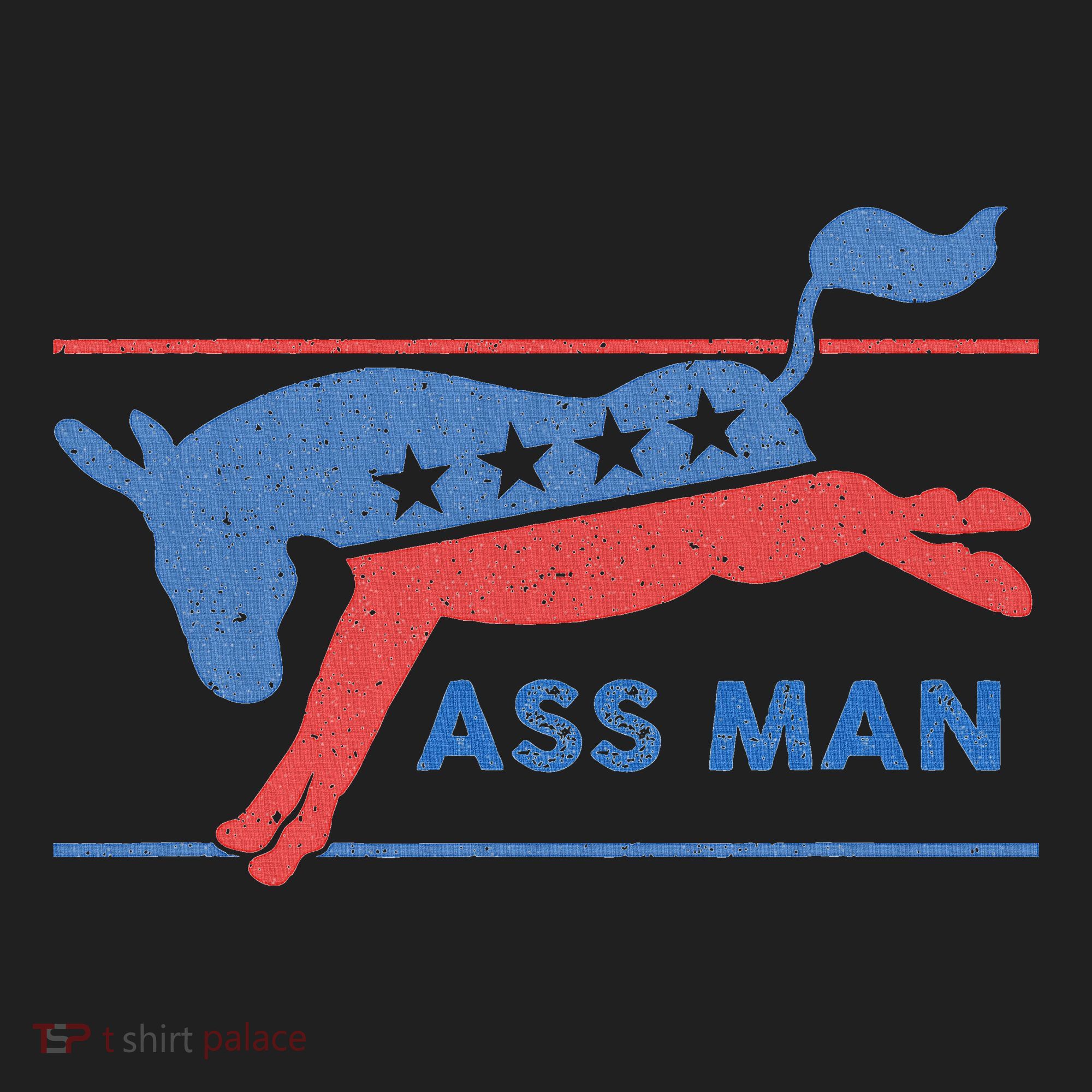 Democrat Merchandise Democratic Donkey Assman Ass Man Beanie