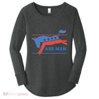 Democrat Merchandise Democratic Donkey Assman Ass Man Women's Perfect Tri Tunic Long Sleeve Shirt thumb 0