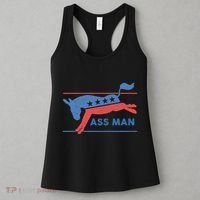 Democrat Merchandise Democratic Donkey Assman Ass Man Women's Tank Top thumb 3