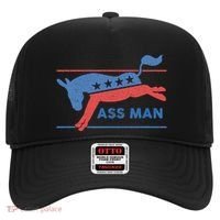 Democrat Merchandise Democratic Donkey Assman Ass Man Hat thumb 0
