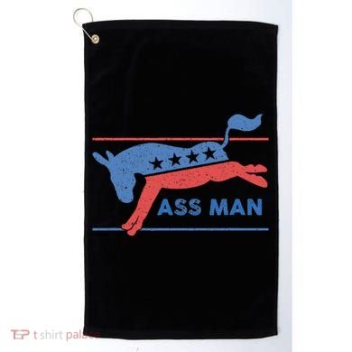Democrat Merchandise Democratic Donkey Assman Ass Man Golf Towel