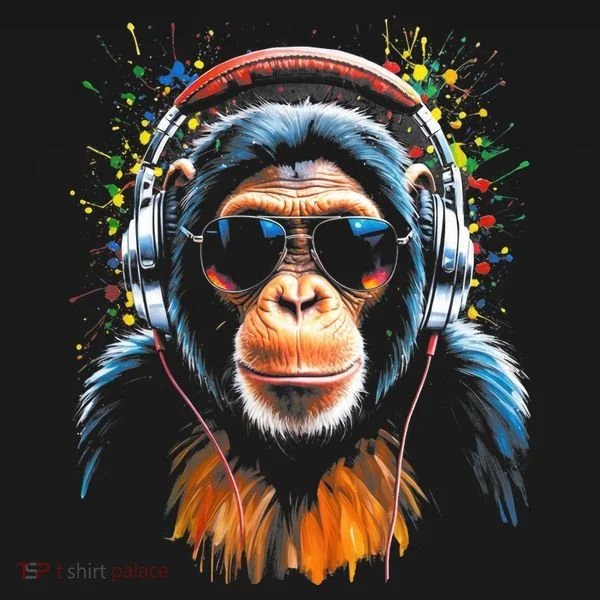 Dj Monkey Doggie Tank