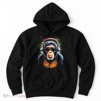 Dj Monkey Hoodie thumb 0