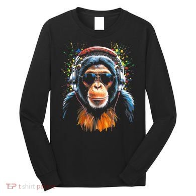 Dj Monkey Long Sleeve Shirt