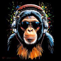 Dj Monkey Long Sleeve Shirt thumb 2