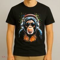 Dj Monkey T-Shirt thumb 3