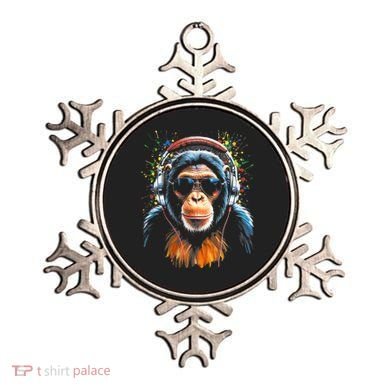Dj Monkey Ornament