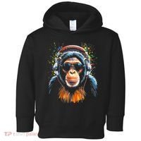Dj Monkey Toddler Hoodie thumb 0