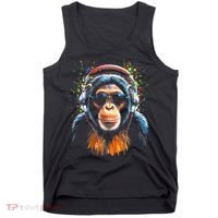 Dj Monkey Tank Top thumb 0
