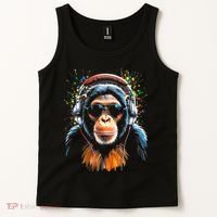 Dj Monkey Tank Top thumb 2