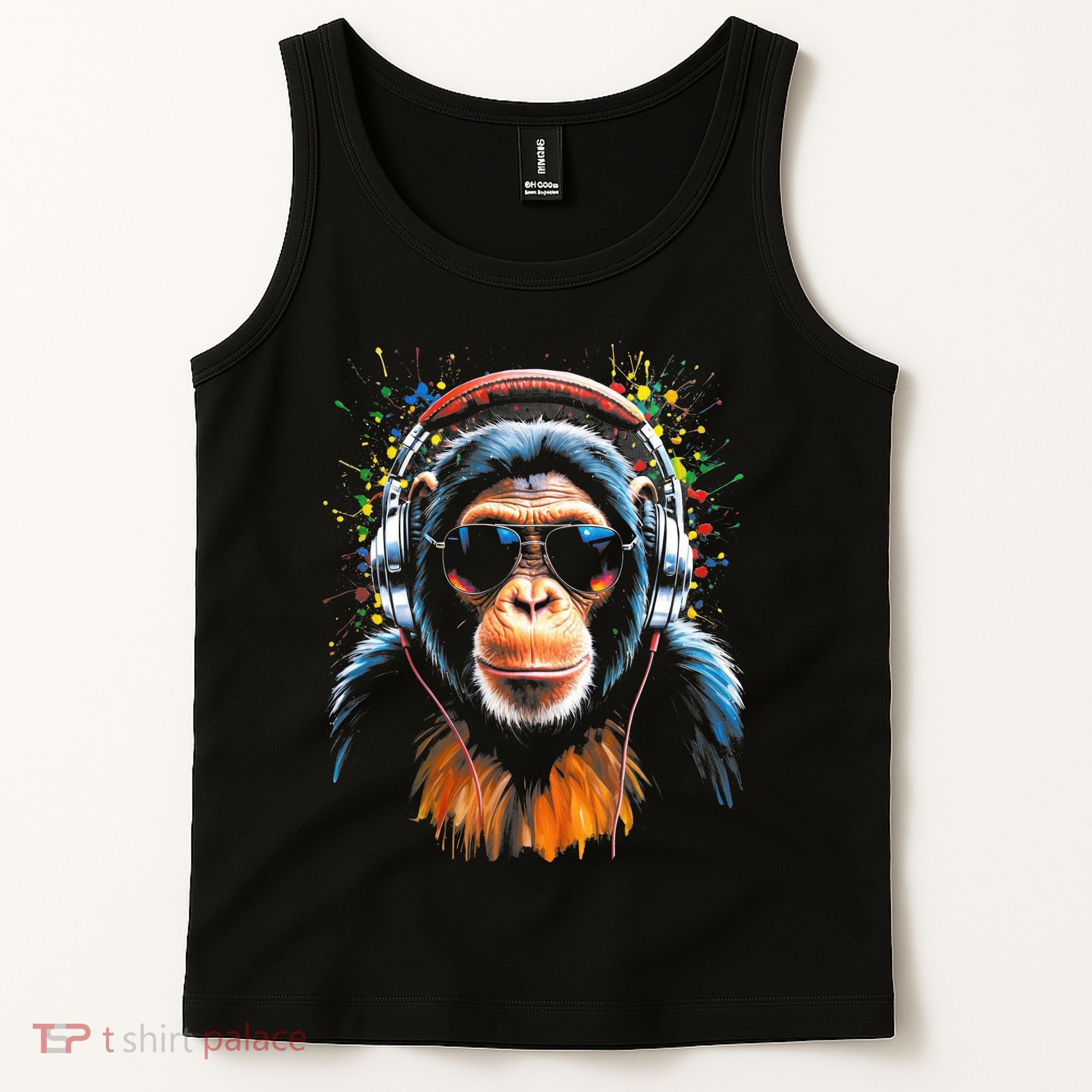 Dj Monkey Tank Top