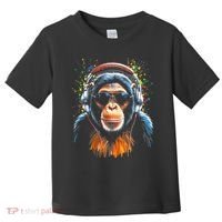 Dj Monkey Toddler T-Shirt thumb 0